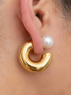 Pearl earrings
