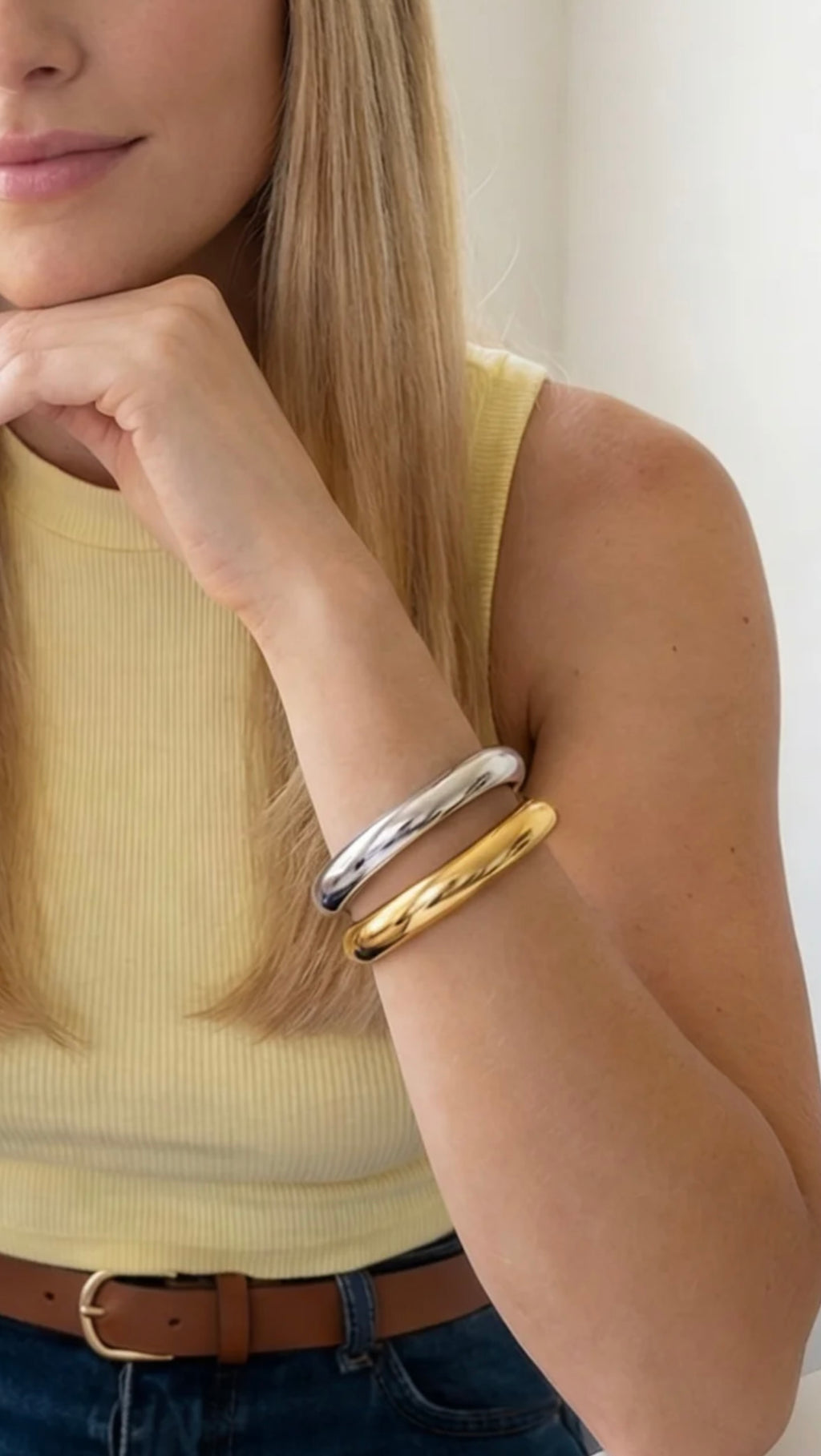Bangle clásico (Gold - Silver)