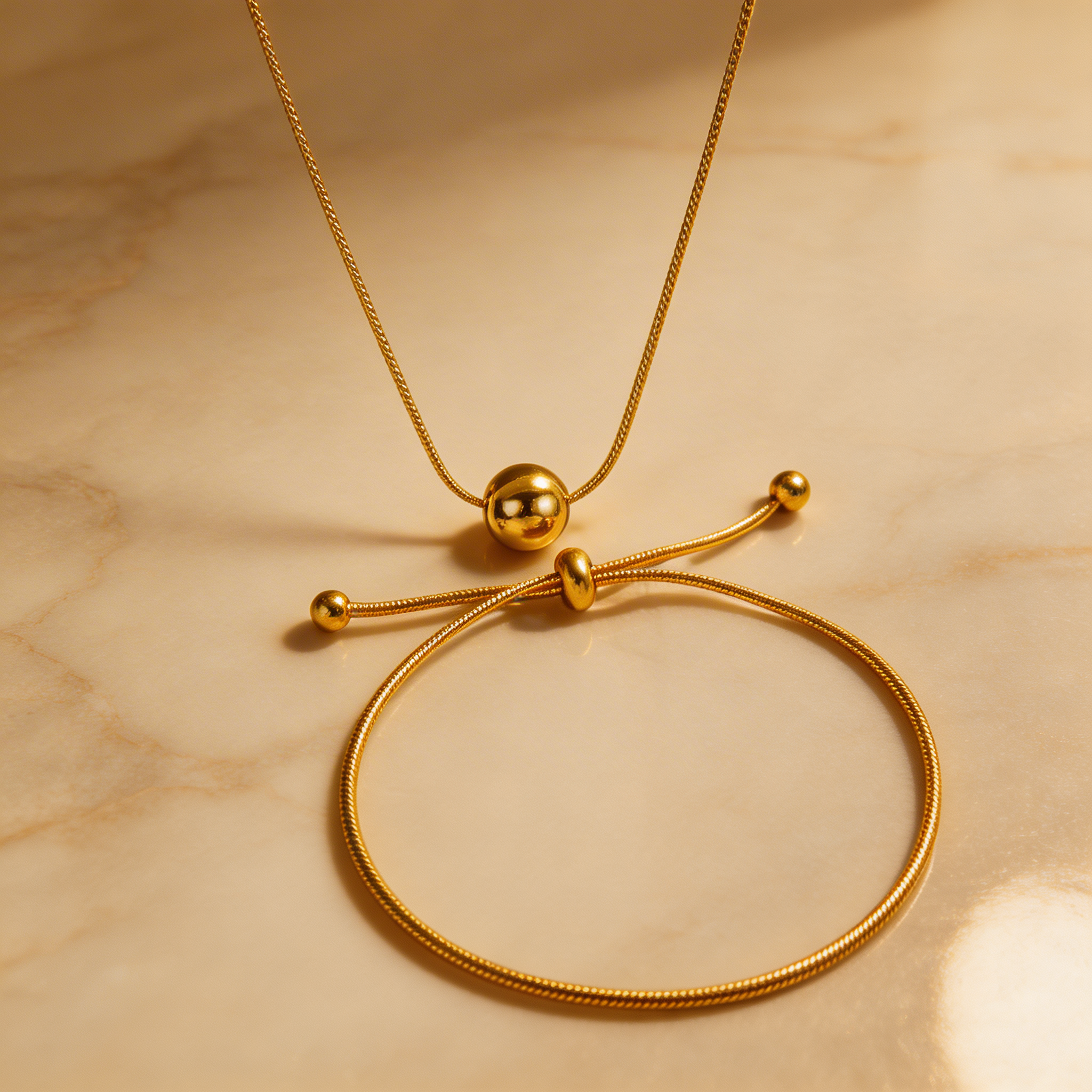 Collar Stella + Pulsera Zoe